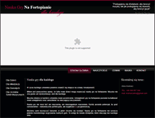 Tablet Screenshot of naukagrynapianinie.com